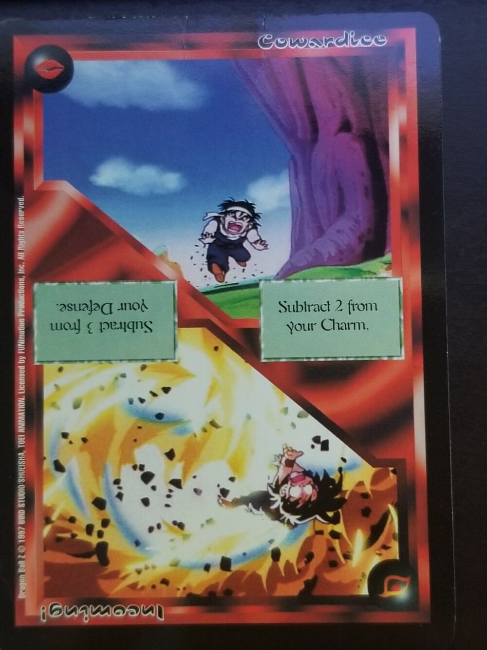 TCG Dragonball Z (Ani-Mayhem) - Cowardice / Incoming!